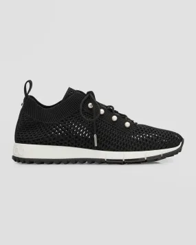 Veles Knit Pearly Lace-Up Sneakers