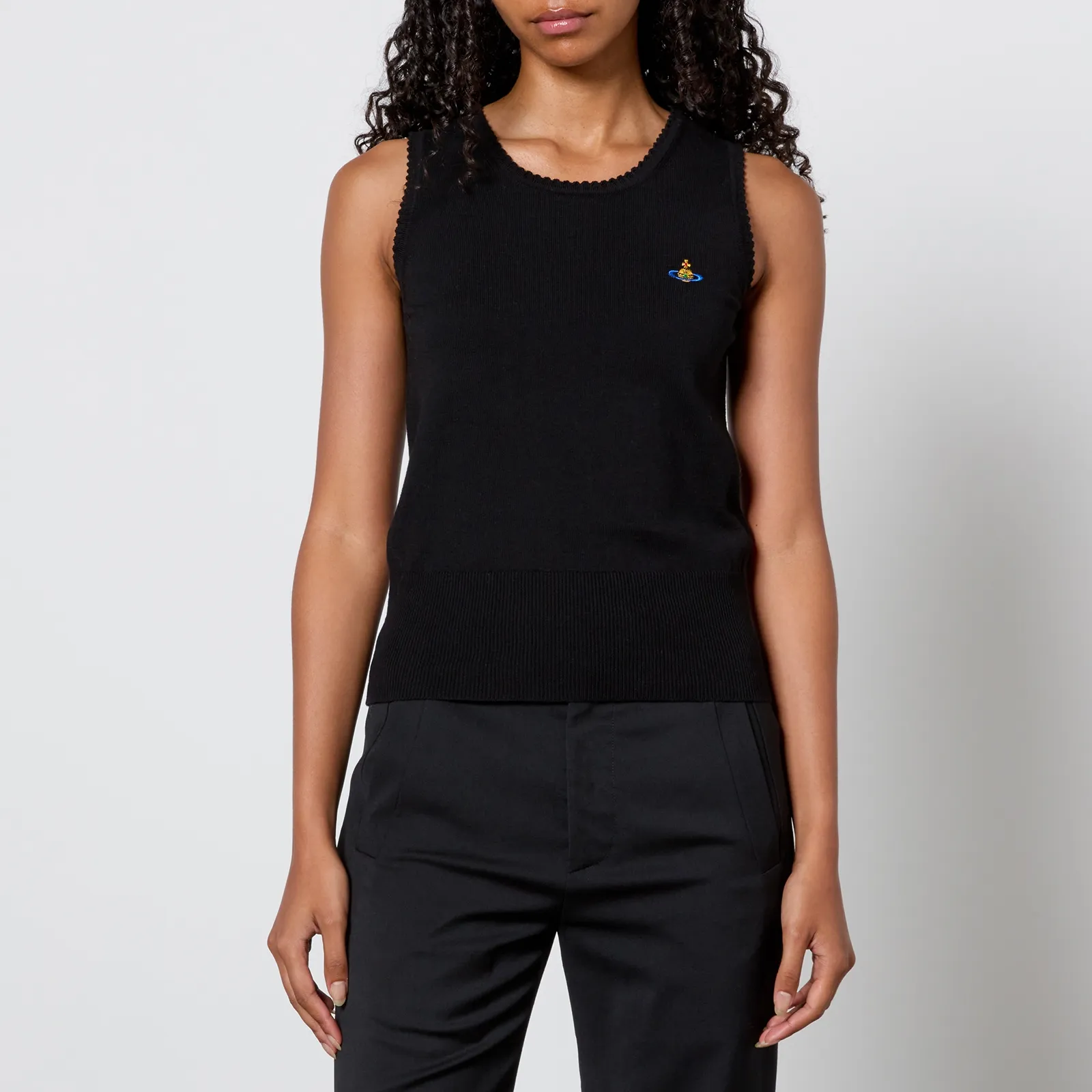 Vivienne Westwood Bea Cotton and Cashmere-Blend Vest - S | Coggles