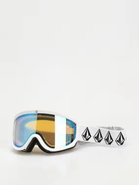 Volcom Footprints Goggles (matte white stone/ice chrome+bl dark grey)