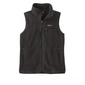 Women's Patagonia Retro Pile Fleece Vest (Ink Black)