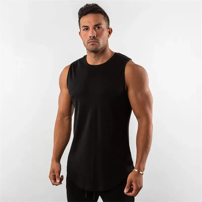 Xituodai 2022 New Cotton Sleeveless Shirts Sports Tank Top Men Fitness Shirt Men Bodybuilding Workout Gyms Vest Fitness undershi