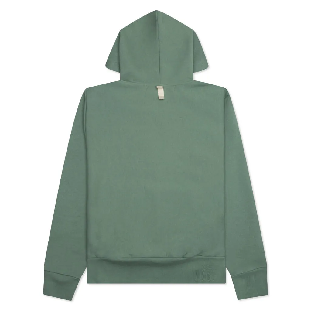 Zip-Up Hoodie - Aventurine Green